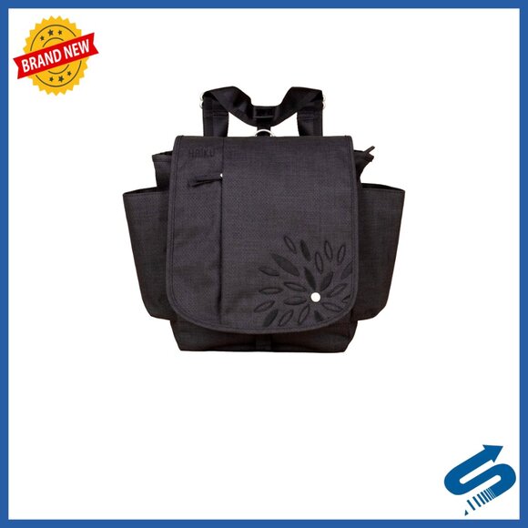 Convertible Crossbody Backpack Messenger Travel Bag Adjustable Straps Dual main image 4